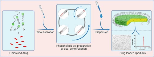 Dual centrifugation as a novel and efficient method for the preparation of lipodisks