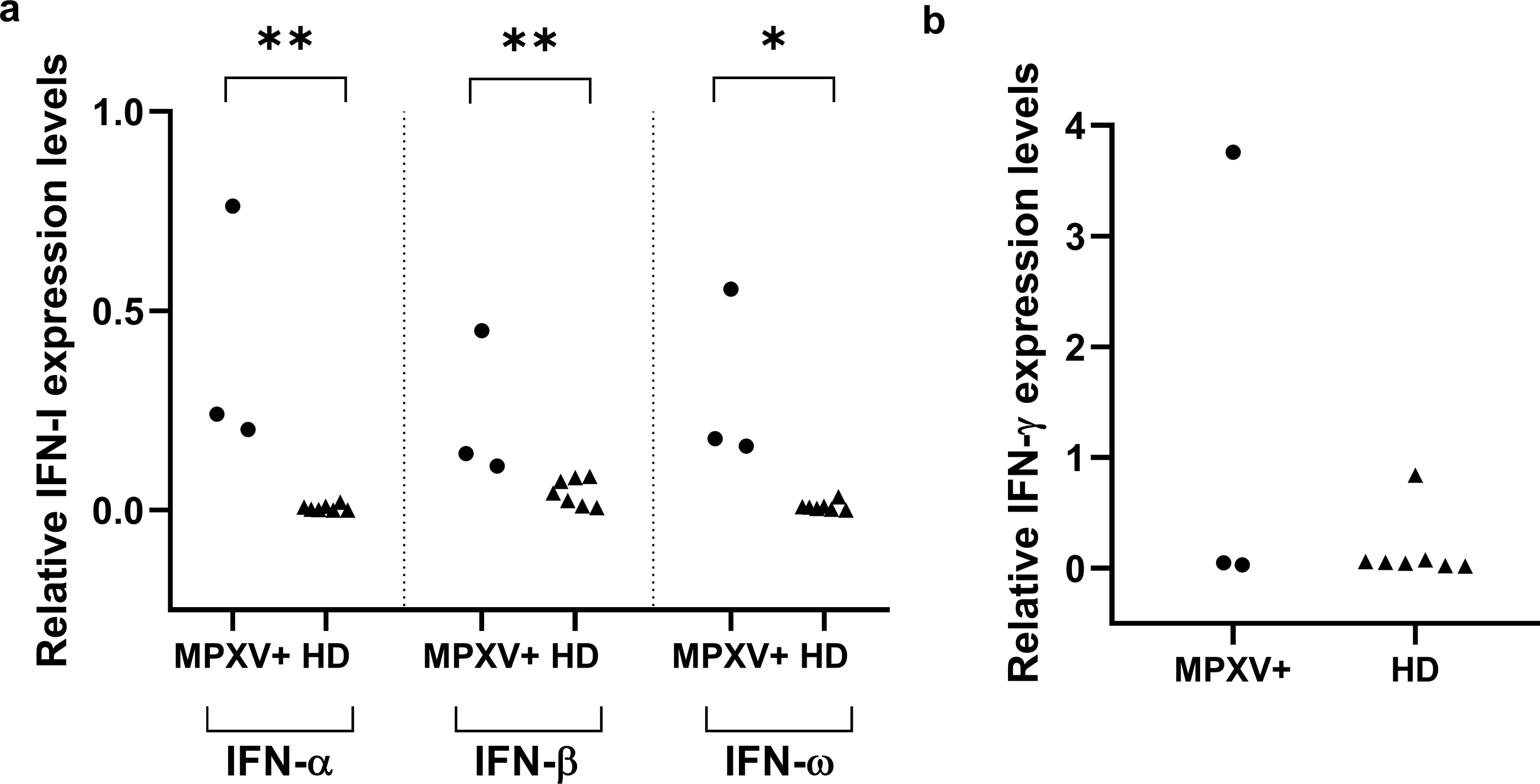 MPXV infection impairs IFN response but is partially sensitive to IFN-γ antiviral effect