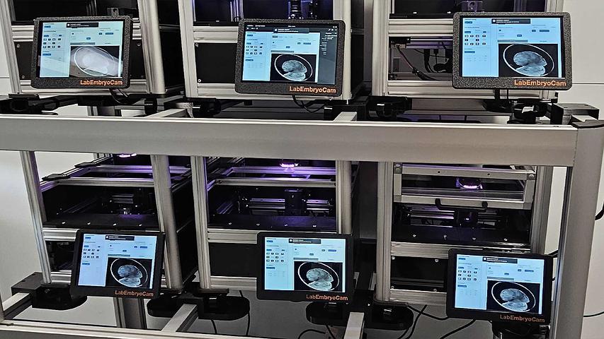 Autonomous imaging robot plays a crucial role in assessing embryos’ response to environmental change