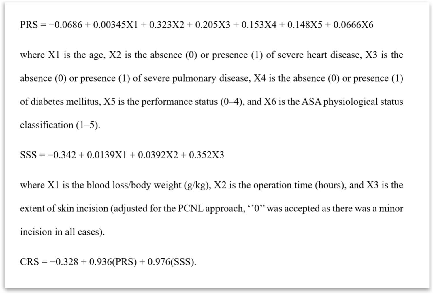 Evaluating postoperative complications in standard percutaneous nephrolithotomy for renal stones larger than 2 cm: a retrospective study utilizing the E-PASS scoring system