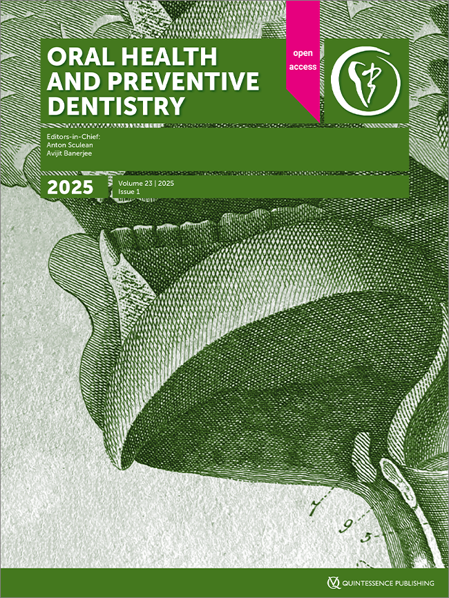 A Cross-sectional Study Investigating the Oral Health Status of Adult and Elderly Swiss Community-Dwellers