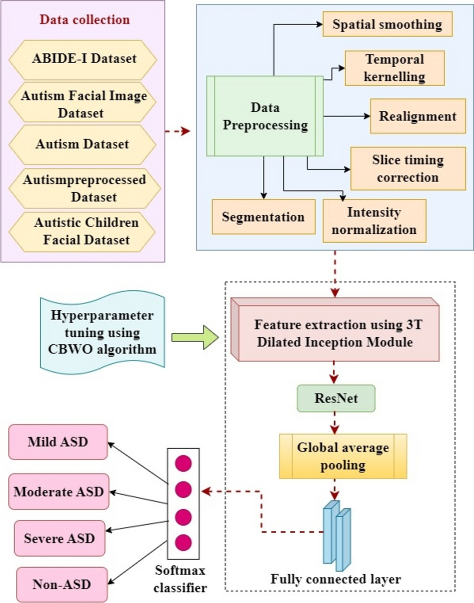 3T dilated inception network for enhanced autism spectrum disorder diagnosis using resting-state fMRI data