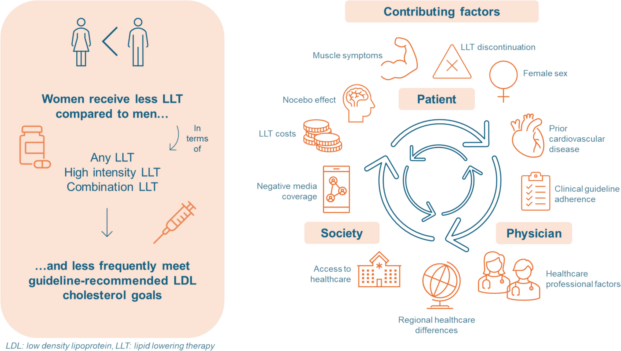 Lipid Lowering Therapy Utilization and Lipid Goal Attainment in Women