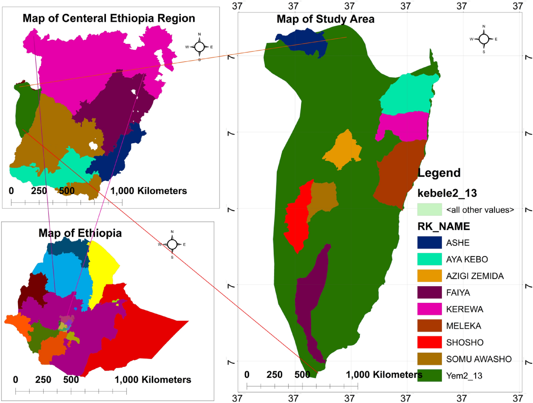 Ethnobotanical investigation of medicinal plants utilized by indigenous communities in the Fofa and Toaba sub-districts of the Yem Zone, Central Ethiopian Region
