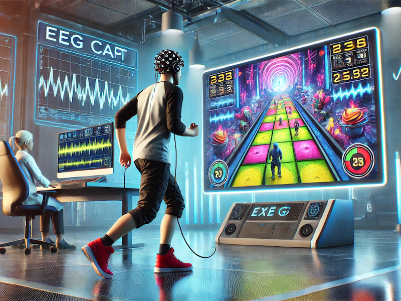 Electrophysiological Insights in Exergaming—Electroencephalography Data Recording and Movement Artifact Detection: Systematic Review