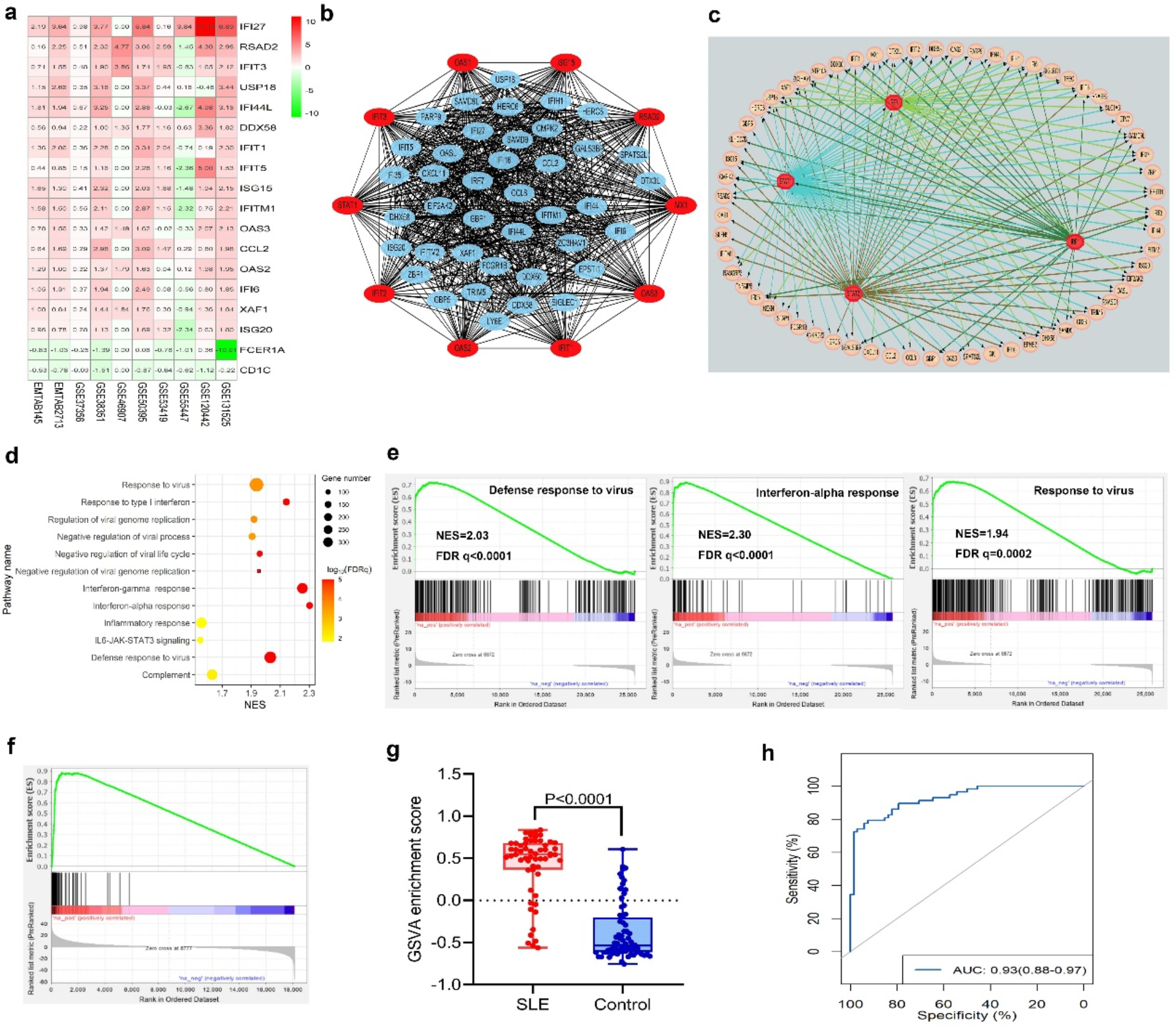 Bioinformatic analysis and experimental verification reveal expansion of monocyte subsets with an interferon signature in systemic lupus erythematosus patients