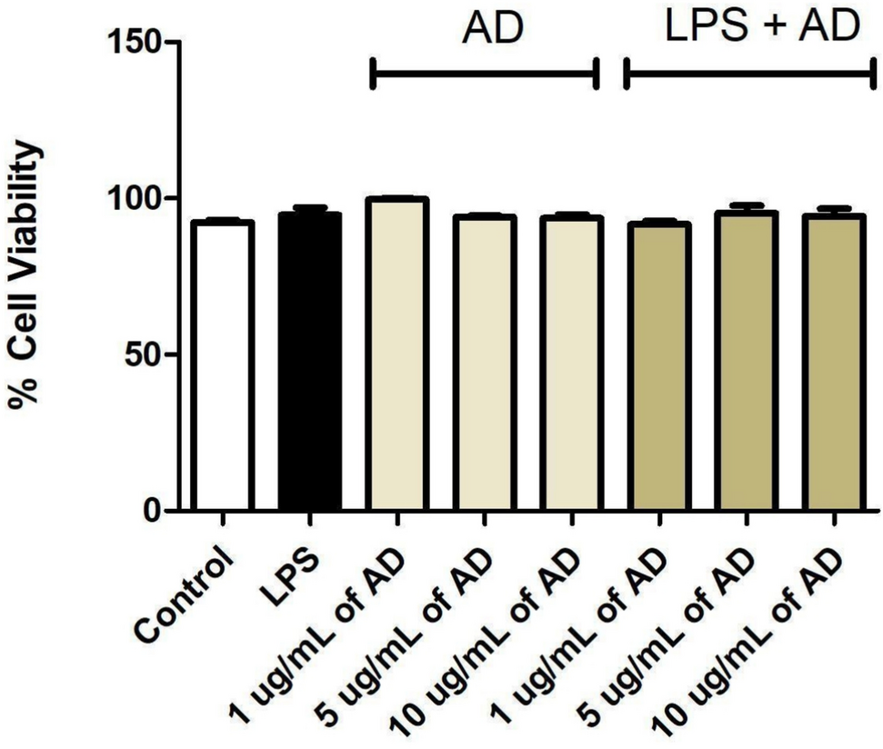 Immunomodulatory effects of alexidine dihydrochloride on mammalian macrophages through the modulation of the JNK pathway