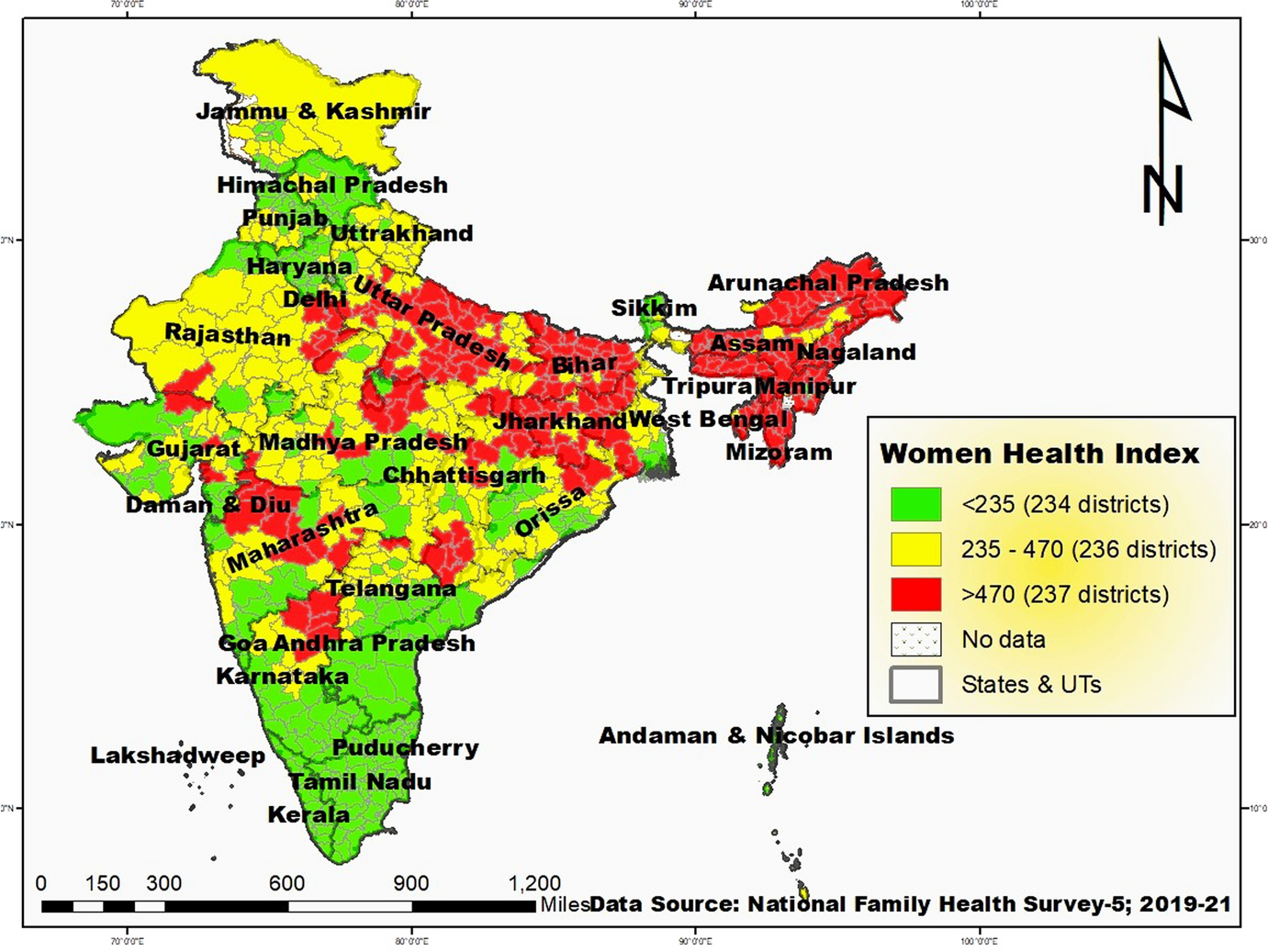 Developing and validating a Women’s Health Index for India