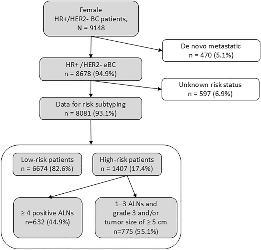 Real-World Observational Study of Incidence and Outcomes in an HR+/HER2– Early Breast Cancer Population with High-Risk of Recurrence in Finland