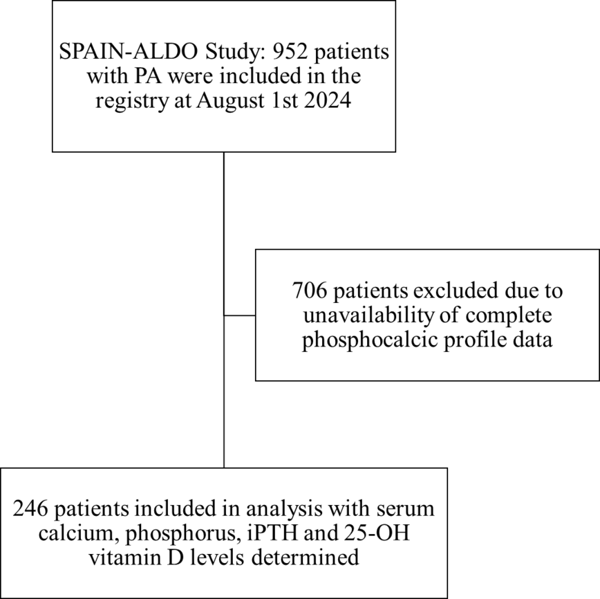 Impact of primary aldosteronism on calcium phosphate homeostasis. Results from the SPAIN-ALDO