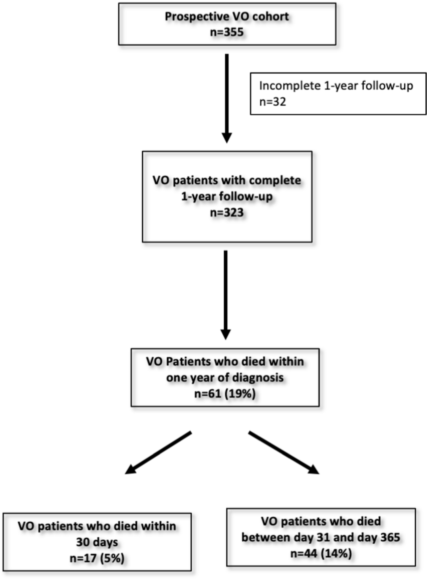 Early and late mortality in vertebral osteomyelitis: who dies within the first year after diagnosis