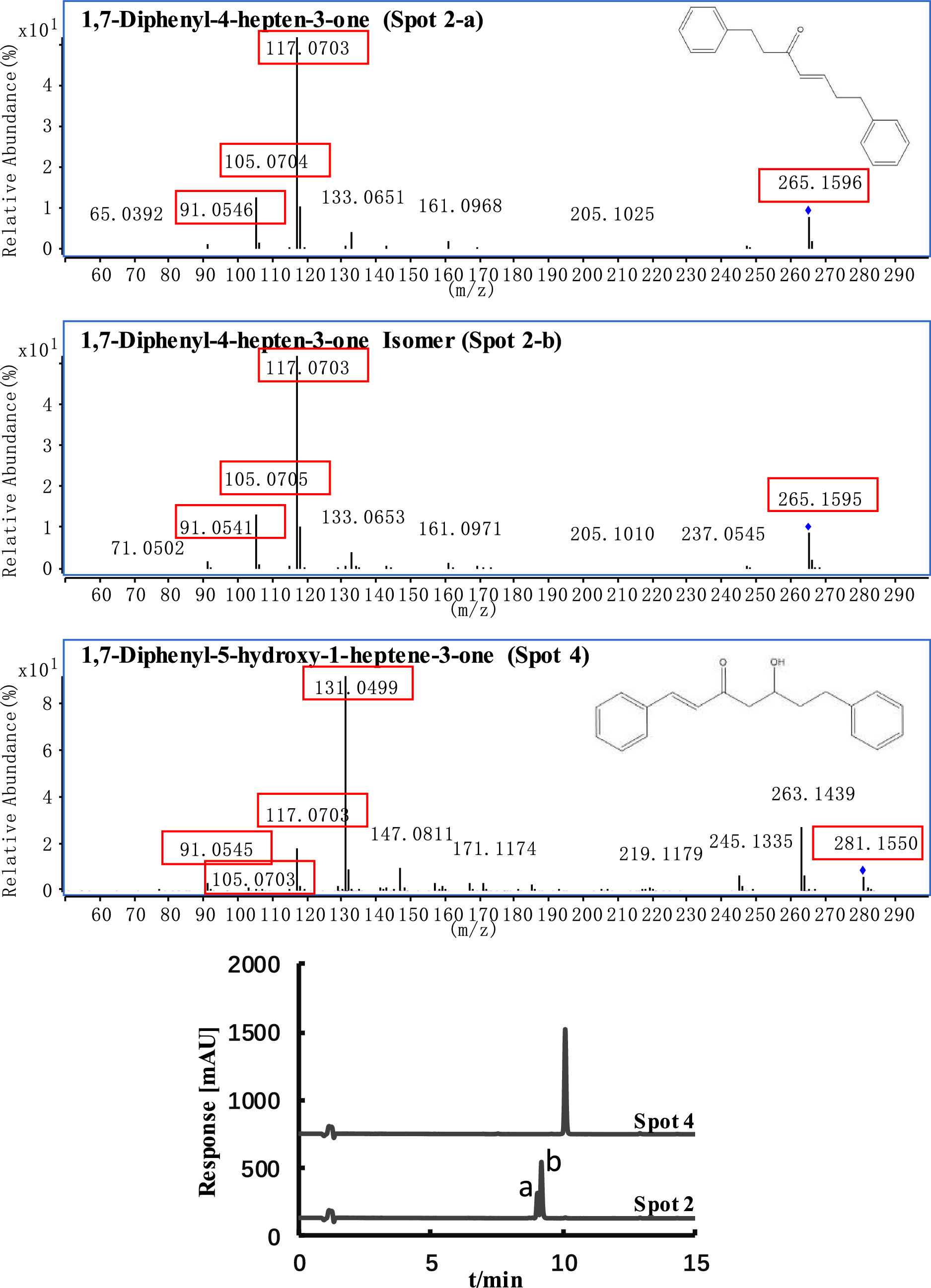 Screening tyrosinase inhibitors and antioxidants from Alpiniae Katsumadai Semen extraction by thin-layer chromatography‒bioautography and liquid chromatography‒mass spectrometry