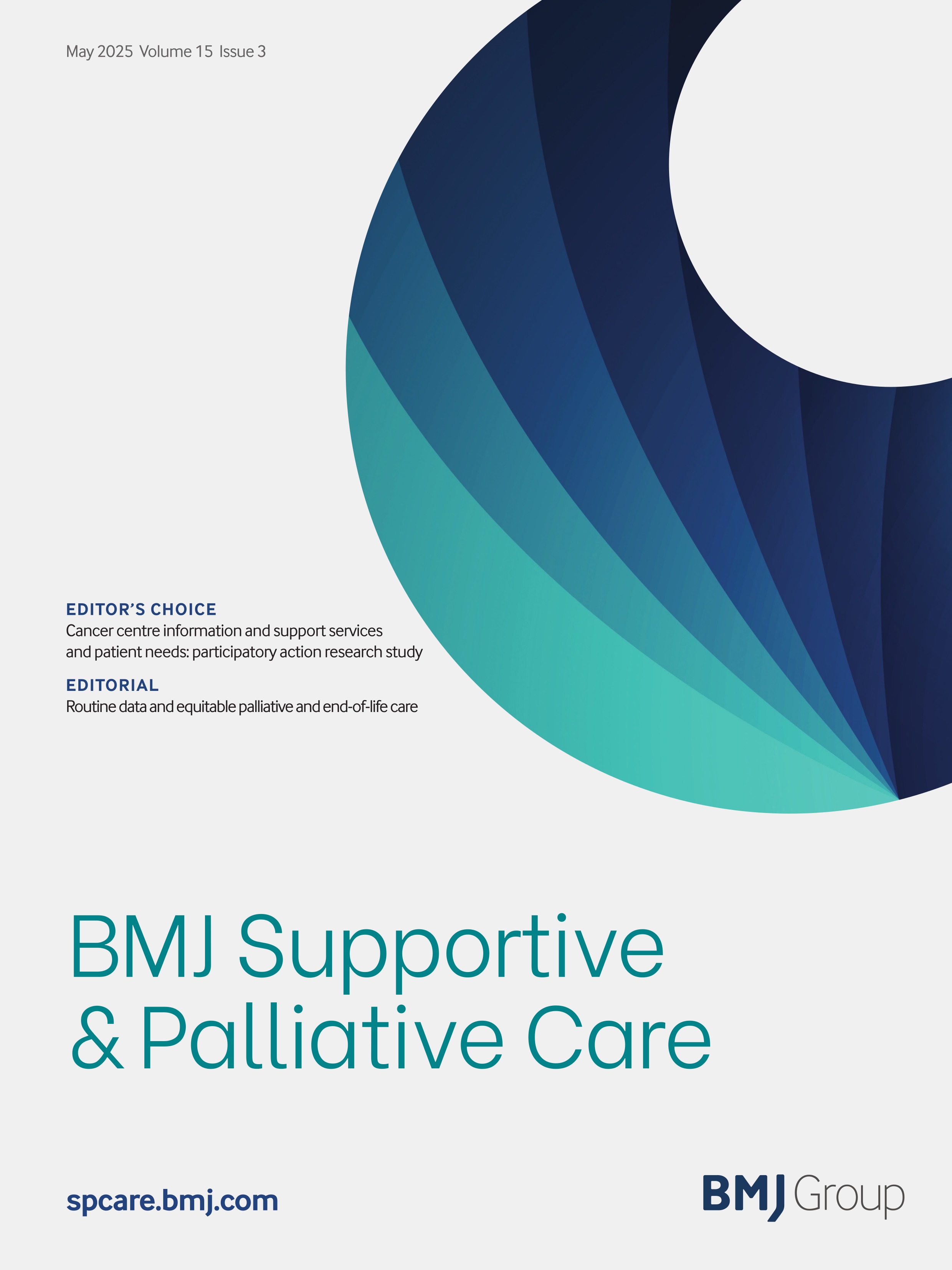 Support programme for bereaved relatives: a retrospective observational study