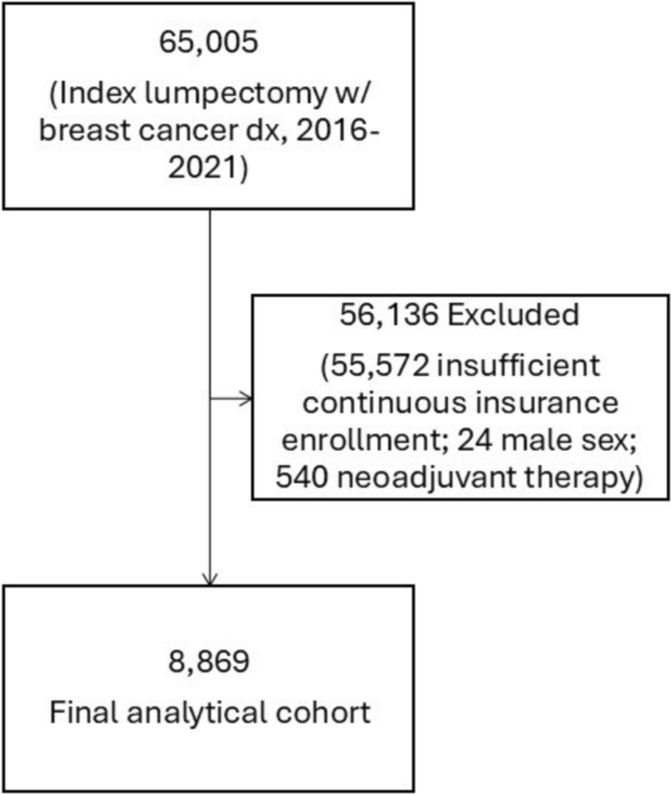 Insurer and patient costs for repeat breast surgery after initial lumpectomy for breast cancer