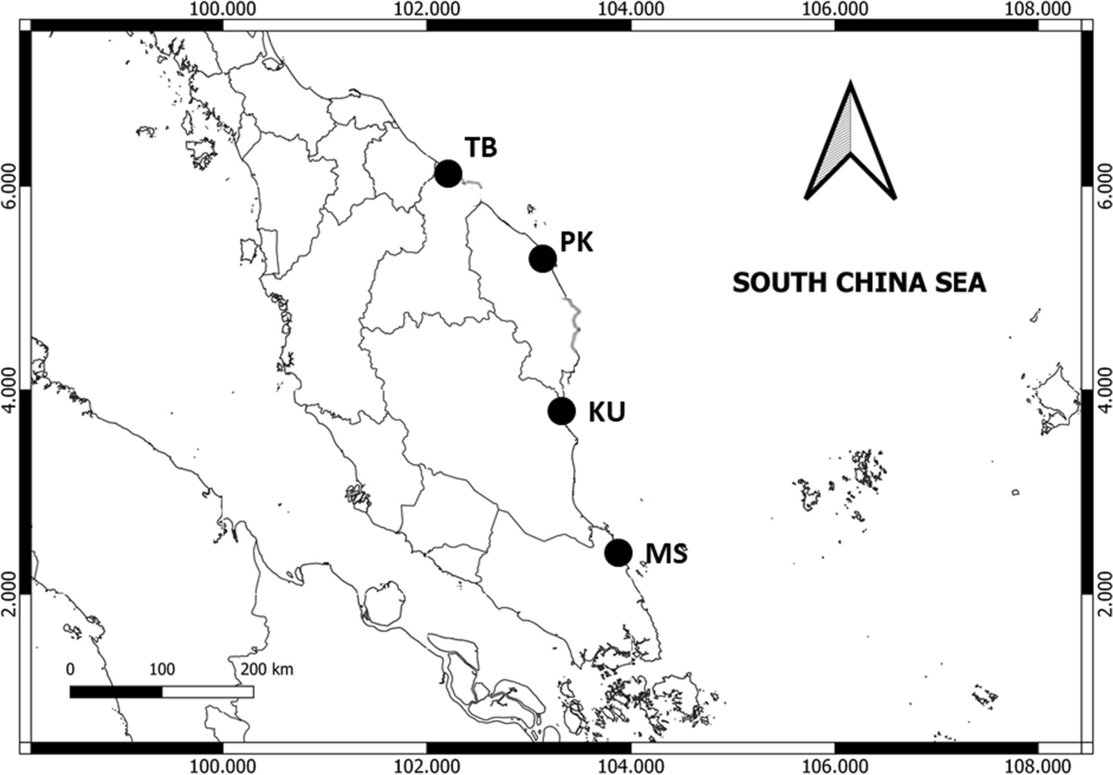 Mitochondrial control region sequences show high genetic connectivity in the brownstripe snapper,  (Quoy and Gaimard, 1824) from the east coast of Peninsular Malaysia