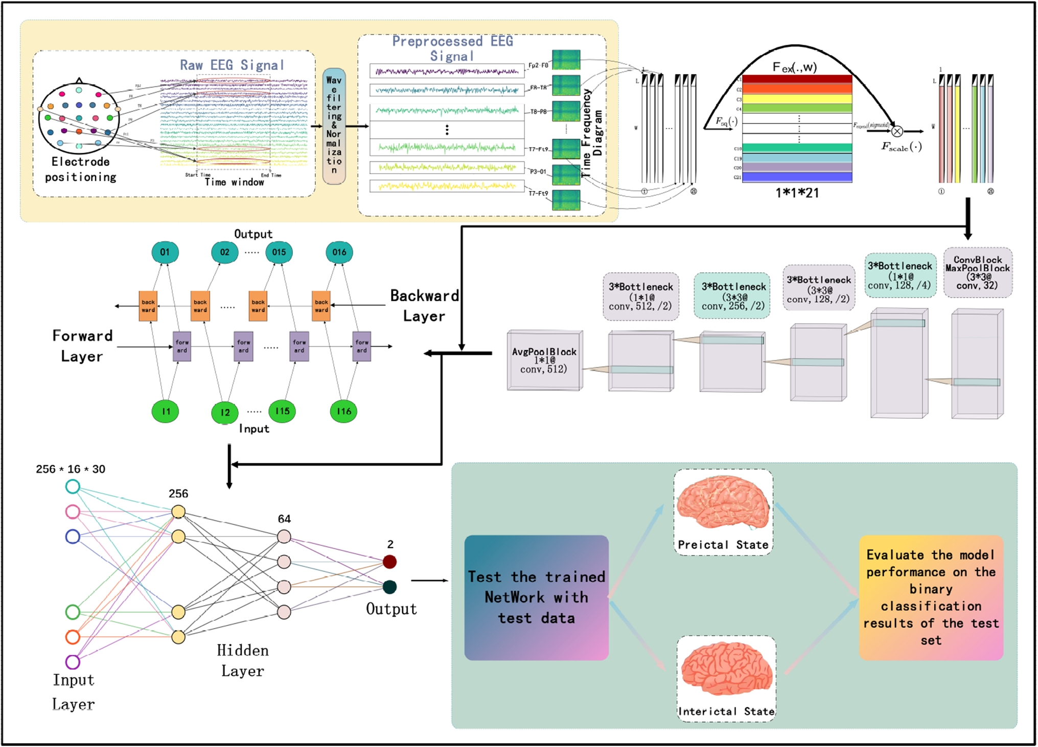 Epilepsy Prediction via Time-Frequency Features and Multi-Scale Hybrid Neural Networks
