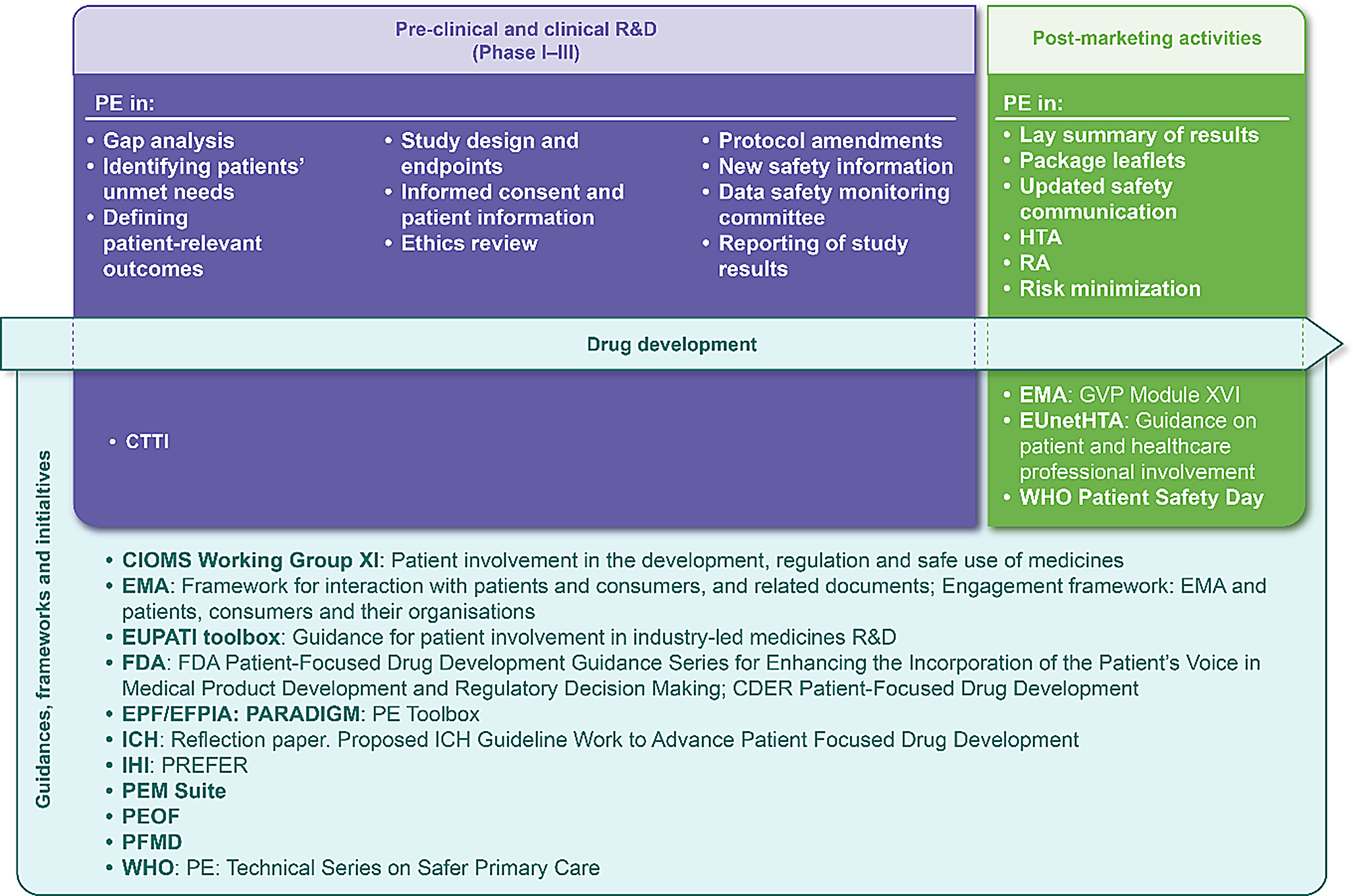 Incorporating Patient Needs and Perspectives in Additional Risk Minimization Measures and Other Pharmacovigilance Deliverables - A Framework and Implementation Roadmap
