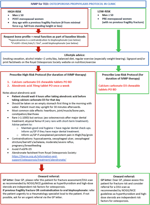 Mind the bone: a protocol for osteoporosis prophylaxis in patients with thyroid eye disease on intravenous methylprednisolone