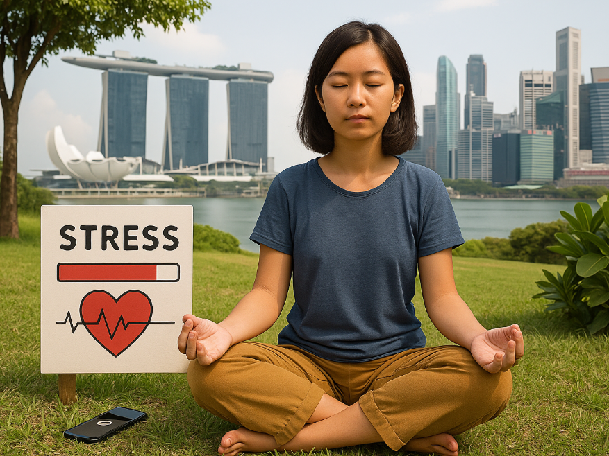 Feasibility and Acceptability of a Smartphone-Delivered Mindfulness Intervention for Stress Reduction in Adult Singaporeans: Pilot Randomized Controlled Trial