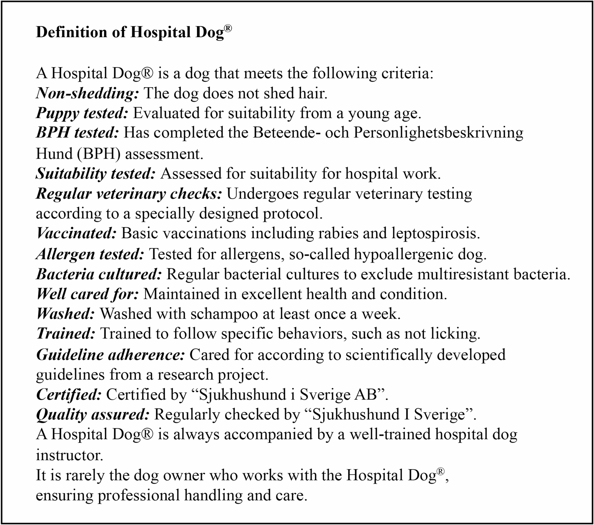 Urinary oxytocin levels in children meeting a Hospital Dog®