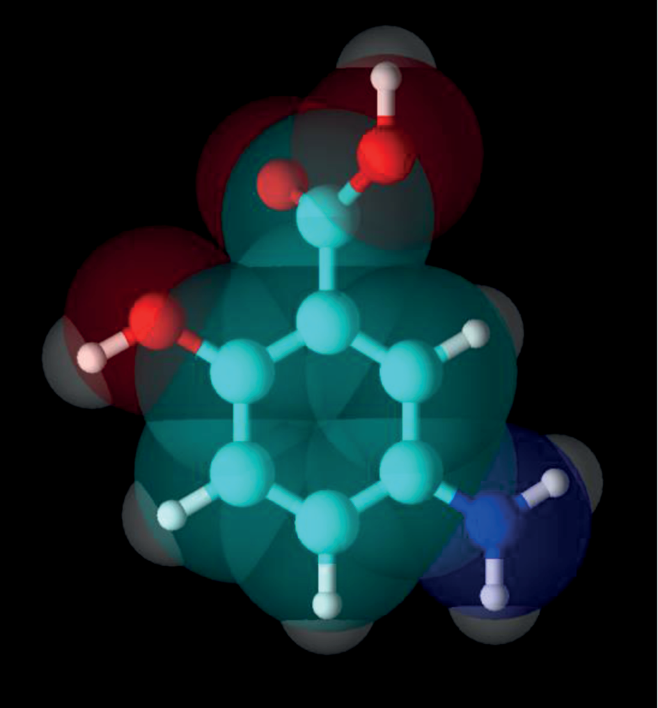 Determination of the Mesalazine Solubility at Biorelevant Temperature