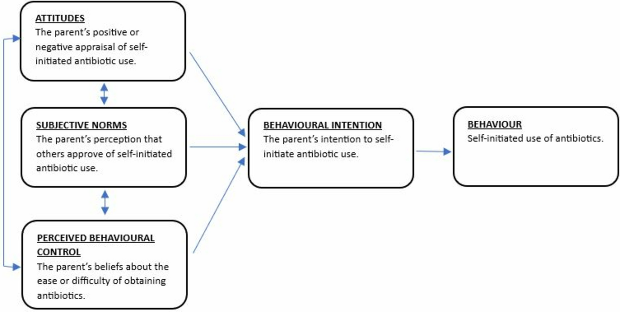 The Antibiotic Use Questionnaire-Parent Version: a measure of the drivers of parental decisions about the use of antibiotics with their children