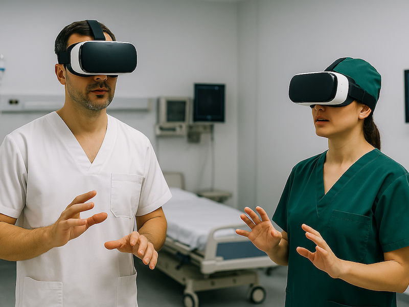 Performance and Perceptions of Health Care Professionals Using an Immersive Virtual Reality Tool for Home Care Training: Observational Feasibility and Acceptability Study