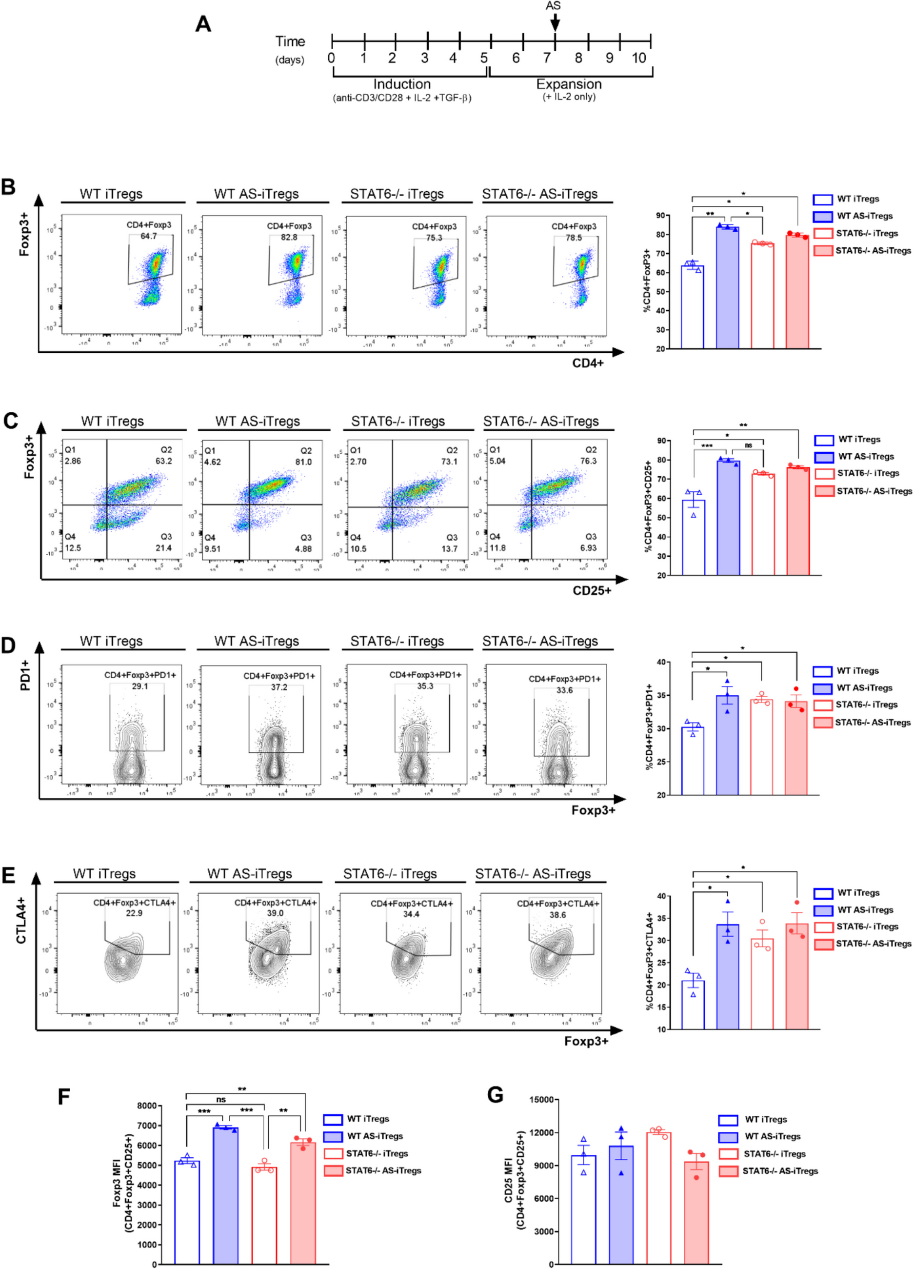 STAT6 inhibition stabilizes induced regulatory T cells and enhances their therapeutic potential in inflammatory bowel disease