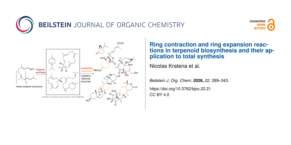 Ring contraction and ring expansion reactions in terpenoid biosynthesis and their application to total synthesis