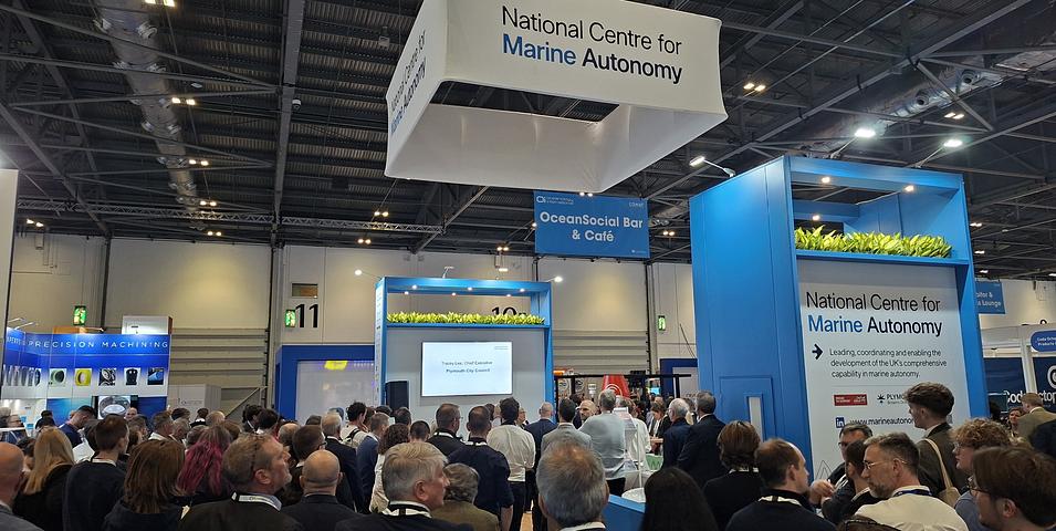 University helps to showcase National Centre for Marine Autonomy unveiled at Oceanology International 2026