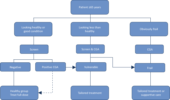 Assessing frailty-related risk in older patients in hematology and oncology