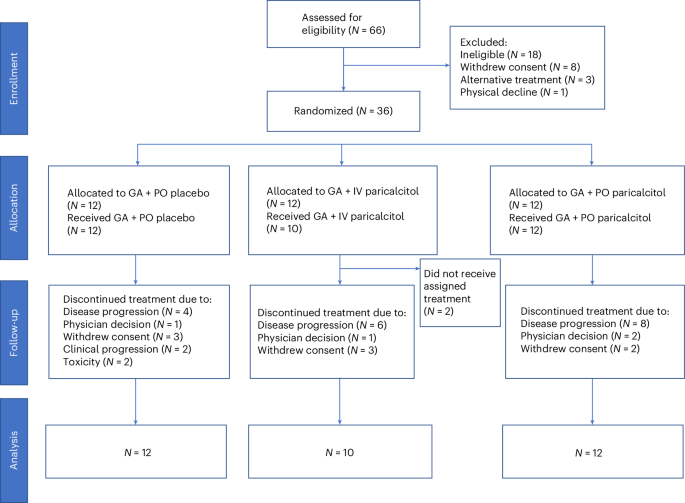 Gemcitabine and nab-paclitaxel with or without the VDR agonist paricalcitol for metastatic pancreatic cancer: a randomized, multiarm, run-in phase trial