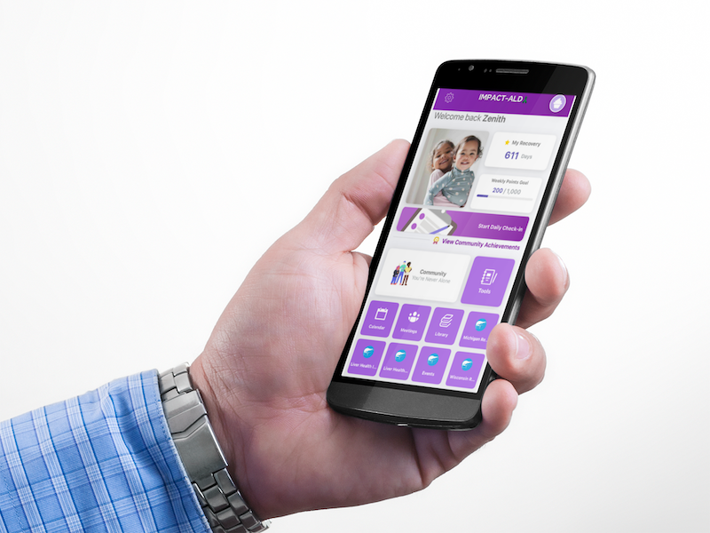 Implementation of Mobile-Based Programs for Alcohol Cessation in the Treatment of Alcohol-associated Liver Disease: Protocol for a Type 1 Hybrid Implementation-Effectiveness Trial