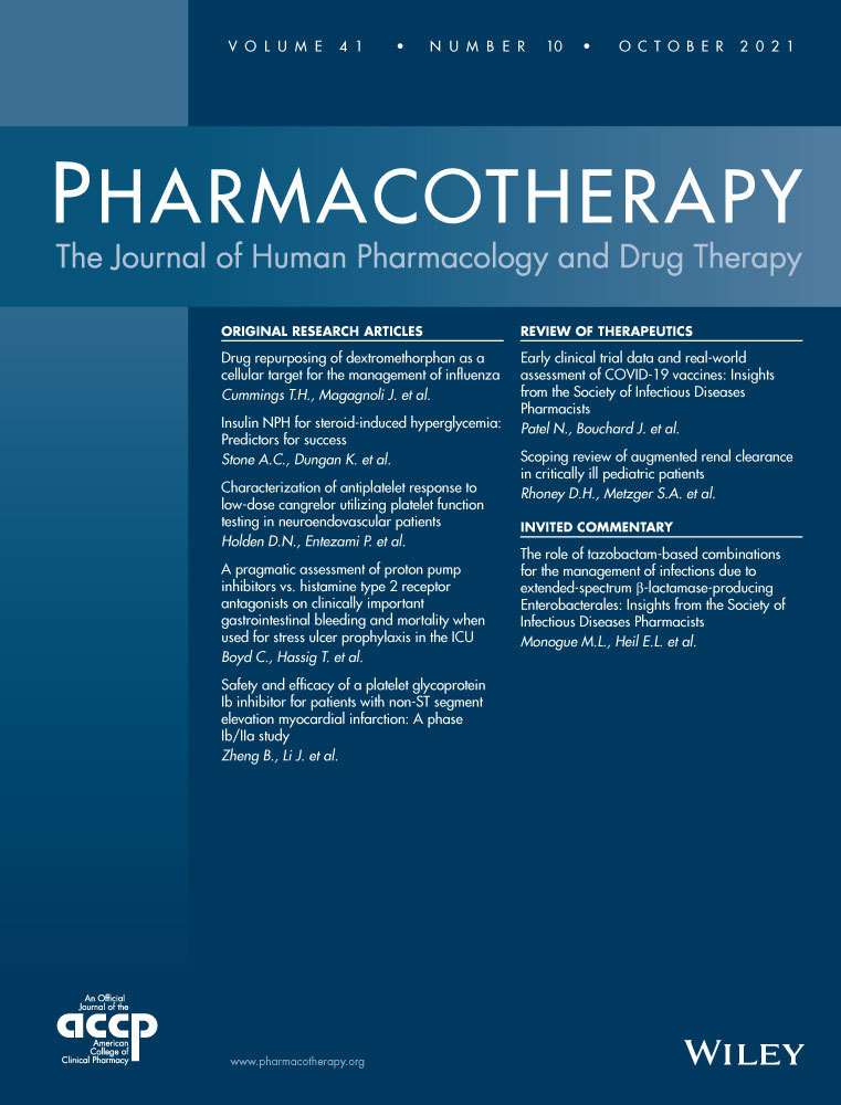 The role of tazobactam‐based combinations for the management of infections due to extended‐spectrum β‐lactamase‐producing Enterobacterales: Insights from the Society of Infectious Diseases Pharmacists