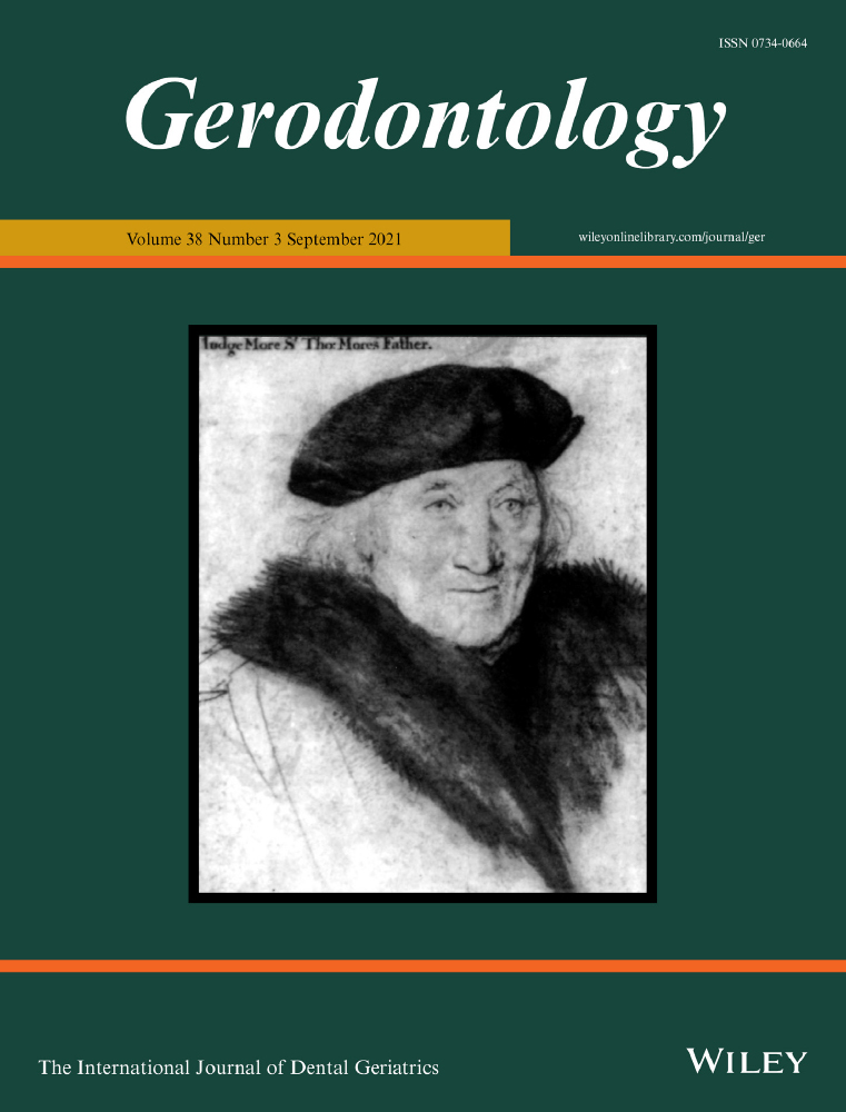 Oral diadochokinesis and associated oro‐facial function in young and old German mother‐tongue speakers: A cross‐sectional study