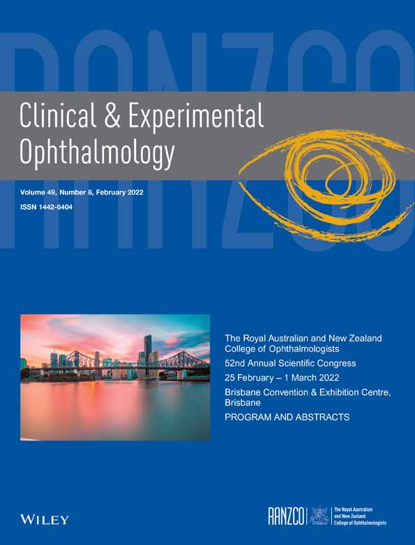 The Royal Australian and New Zealand College of Ophthalmologists 52nd Annual Scientific Congress