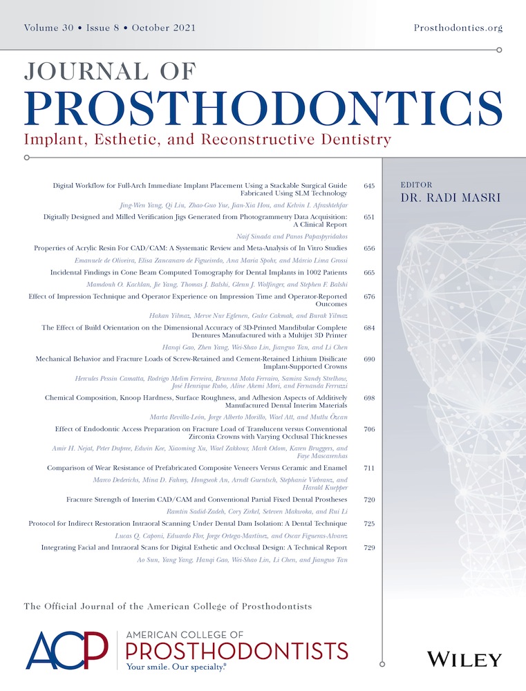 Esthetic and Functional Rehabilitation of an Adolescent Patient with Severe Dental Fluorosis: A Clinical Report