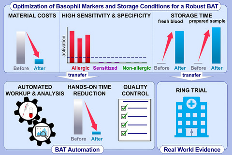 Innovative robust basophil activation test using a novel gating strategy reliably diagnosing allergy with full automation