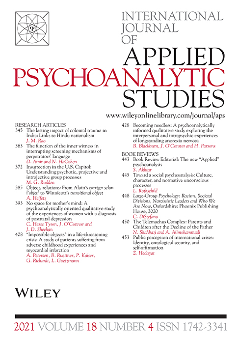 The function of the inner witness in interrupting screening mechanisms of perpetrators' language