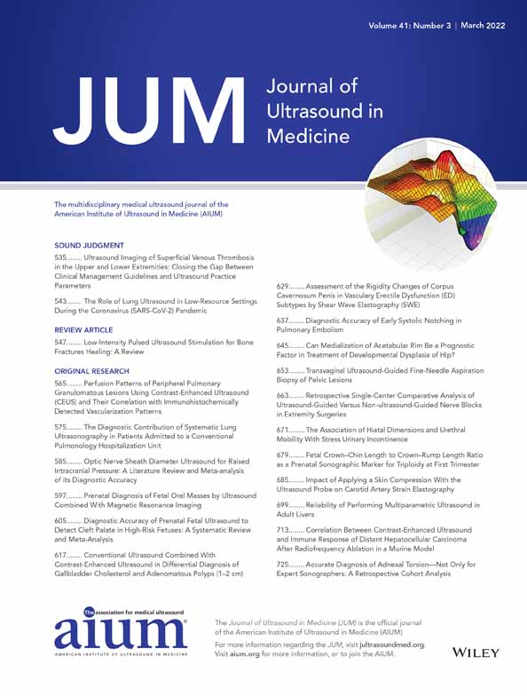 Ultrasound Examination of the Ligament Complex Within the Medial Aspect of the Ankle and Foot