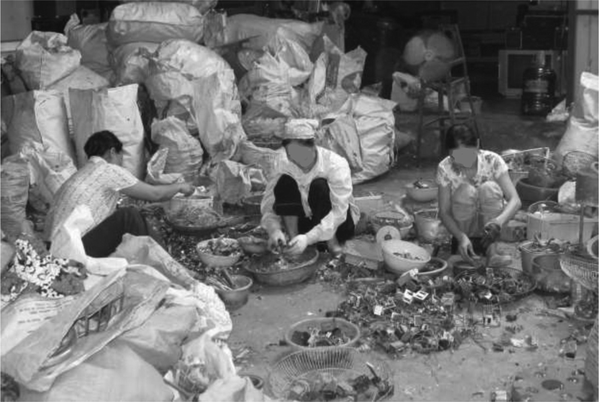 Biomonitoring of Polybrominated Dioxins & Furans, Polychlorinated Dioxins & Furans, and Dioxin Like Polychlorinated Biphenyls in Vietnamese Female Electronic Waste Recyclers