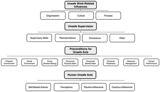 Safety, Vol. 8, Pages 72: Development of a Humans Factors Approach to Equine-Related Human Accident Analysis, and Preliminarily Evaluation with Simulated Incidents