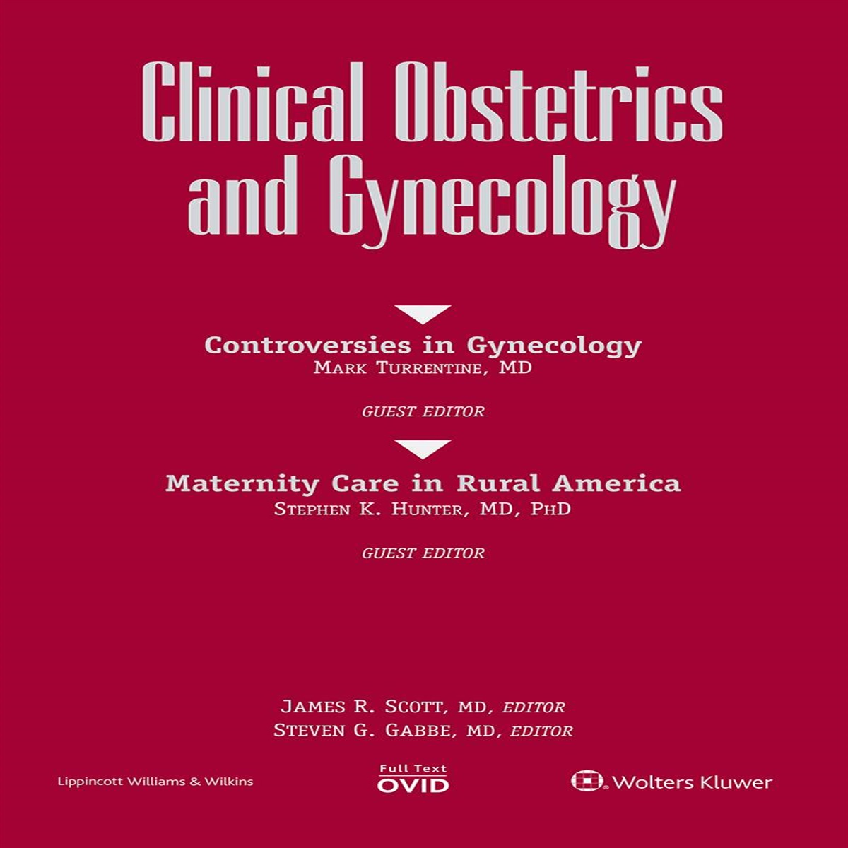 Contributors: Controversies in Gynecology