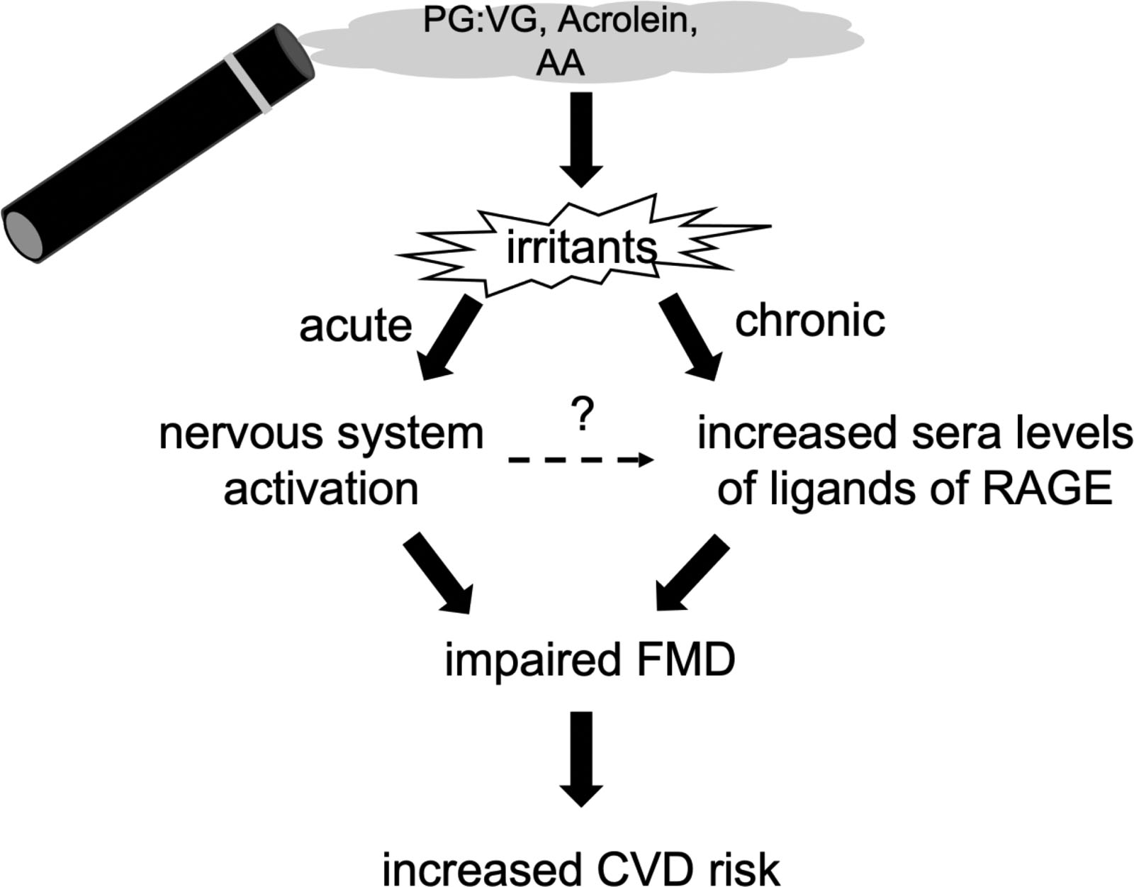 How Irritating! Electronic Cigarettes Not “95% Safer” Than Combustible Cigarettes: Recent Mechanistic Insights Into Endothelial Dysfunction