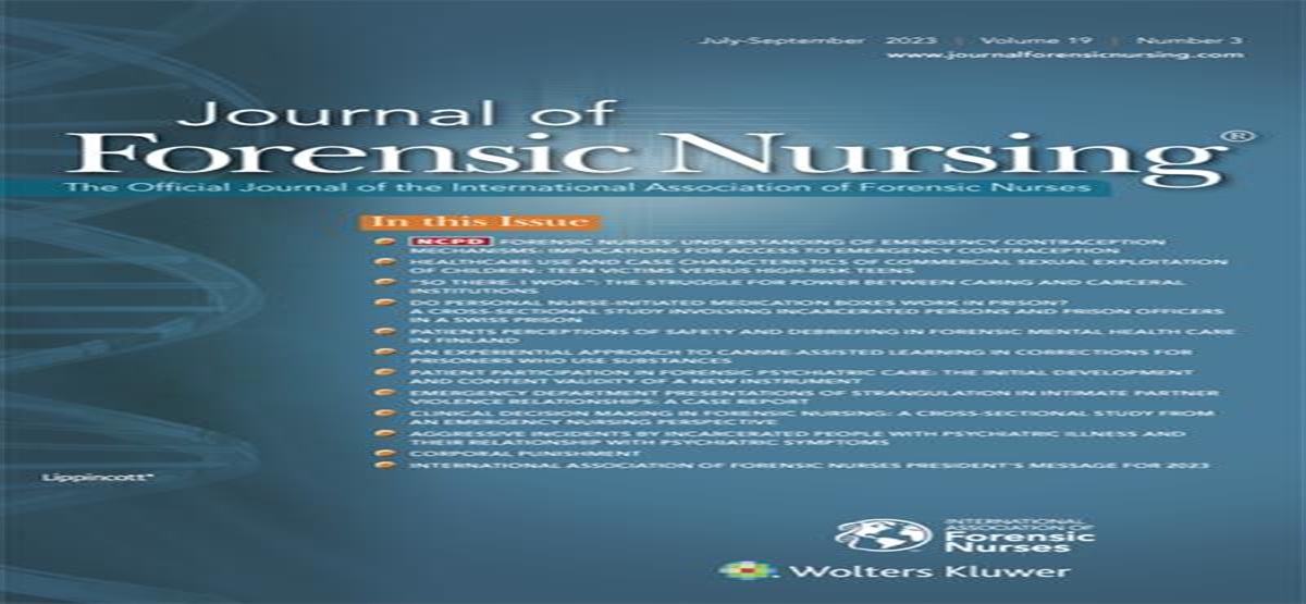 International Association of Forensic Nurses President’s Message for 2023