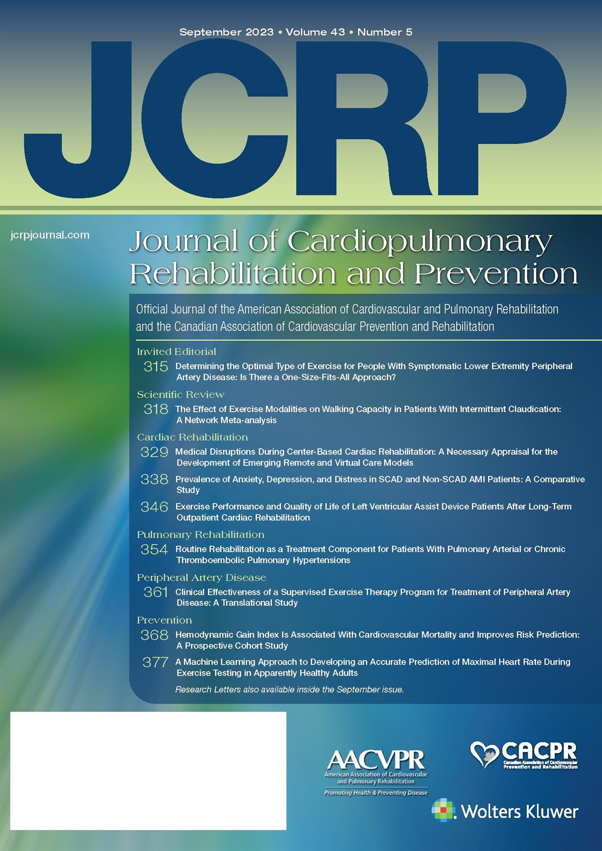 AACVPR 38th Annual Meeting Scientific Abstract Presentations