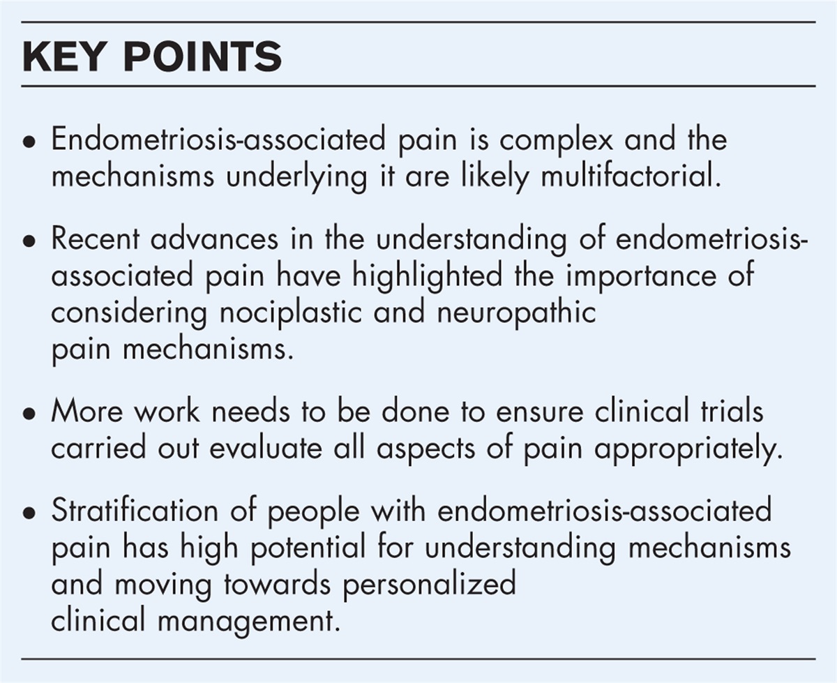 Endometriosis – a painful disease