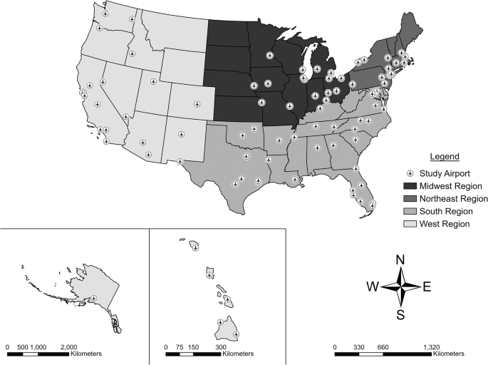 Characterizing temporal trends in populations exposed to aircraft noise around U.S. airports: 1995–2015