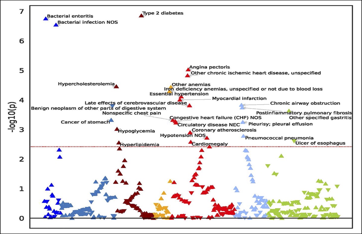 Association of Helicobacter pylori Positivity With Risk of Disease and Mortality