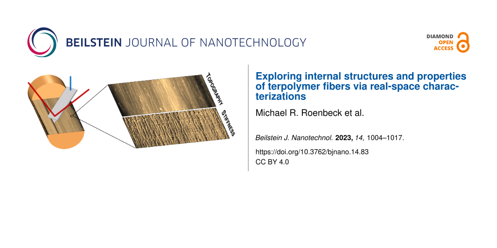 Exploring internal structures and properties of terpolymer fibers via real-space characterizations